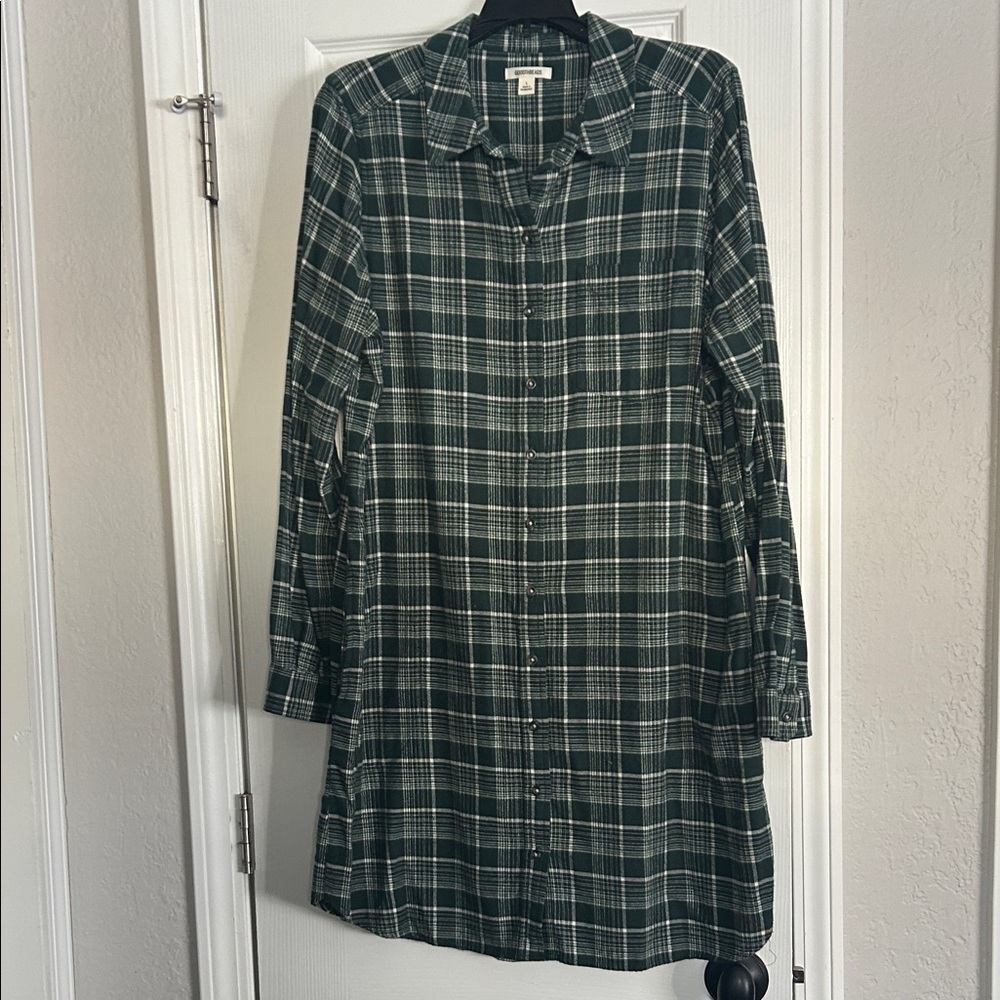 Plaid Flannel Tunic